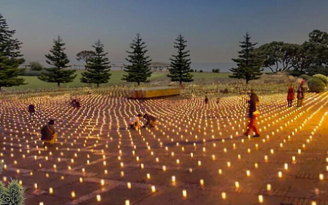 An artist's render of Sharing Light, a large-scale temporary artwork planned for Archer Park this December to mark one year since the attack. An artist's render of Sharing Light, a large-scale temporary artwork planned for Archer Park this December to mark one year since the attack.
