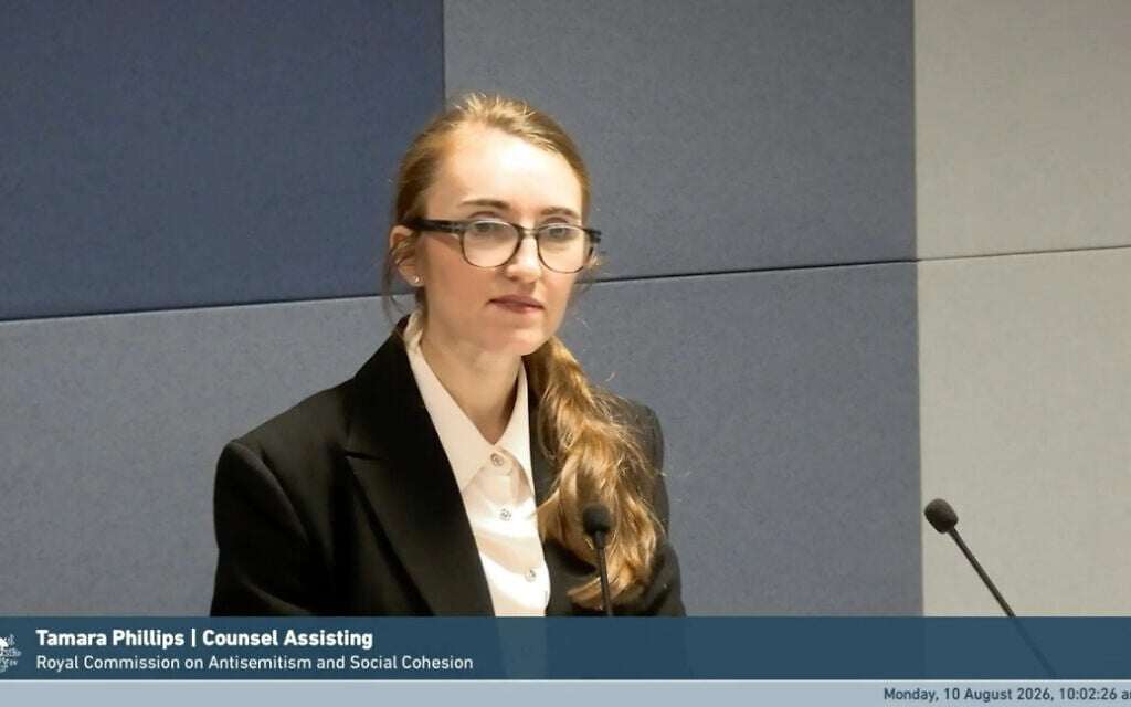 Counsel Assisting Tamara Phillips.