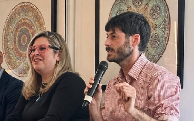 Naya Lekht (left), Josh Dabelstein. Photo: Supplied Naya Lekht (left), Josh Dabelstein. Photo: Supplied