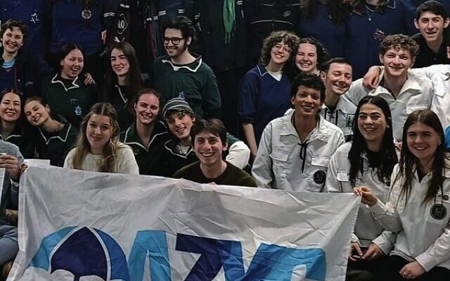 Australasian Zionist Youth Council. Photo: Supplied Australasian Zionist Youth Council. Photo: Supplied