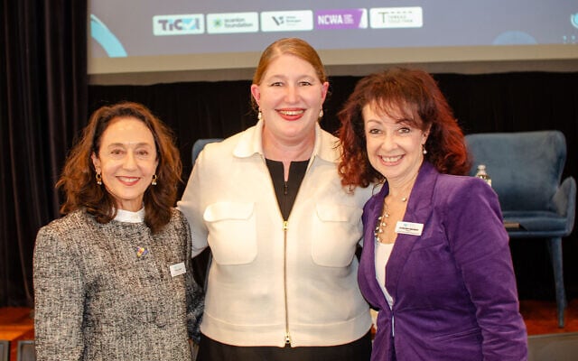 From left: Shirley Leader, Lorraine Finlay and Lynda Ben-Menashe. Photo: Vasilios Vasilas From left: Shirley Leader, Lorraine Finlay and Lynda Ben-Menashe. Photo: Vasilios Vasilas