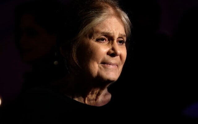 Gloria Steinem attends Equality Now 30th Anniversary Gala at Guastavino's on November 15, 2022 in New York City. Photo: John Lamparski/Getty Images via JTA Gloria Steinem attends Equality Now 30th Anniversary Gala at Guastavino's on November 15, 2022 in New York City. Photo: John Lamparski/Getty Images via JTA
