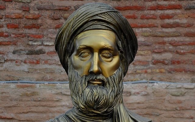 Bust of Ibn Khaldun in the entrance of the Kasbah of Bejaia, Algeria Bust of Ibn Khaldun in the entrance of the Kasbah of Bejaia, Algeria