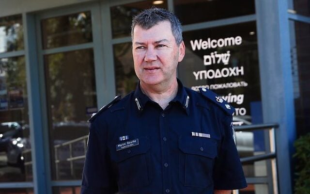 Superintendent Martin Bourke, divisional commander of Glen Eira, Bayside and Kingston. Photo: Peter Haskin Superintendent Martin Bourke, divisional commander of Glen Eira, Bayside and Kingston. Photo: Peter Haskin