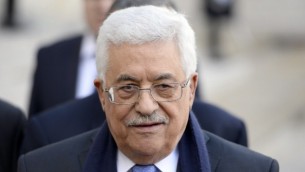 رئيس السلطة الفلسطينية محمود عباس (بعدسة اليان جوكارد/ أ ف ب)
