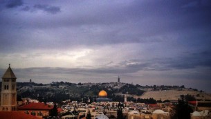 القدس (بعدسة سارا تاتل سينجر/ طاقم تايمز اوف اسرائيل)