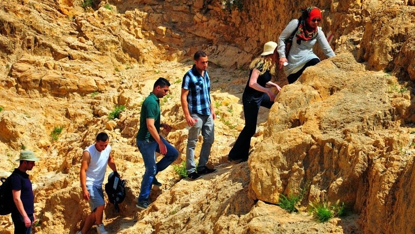 سير في وادي قيلت, جبال يهودا  (photo credit: copyright/Bruce Shaffer)