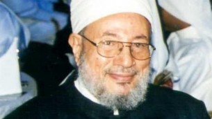 يوسف القرضاوي  (photo credit: CC BY Wikipedia)