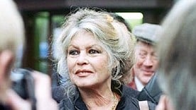 Brigitte Bardot in Nice in 2002. (Photo credit: CC-BY-SA, Cdrik b06/Wikimedia)