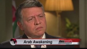 الملك عبد الله الثاني 2011 Youtube/ABCnews