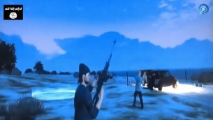 Scene from the Jihad Simulator trailer (YouTube screenshot)