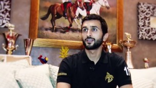الامير البحريني ناصر بن حمد آل خليفة  (من شاشة اليوتوب)