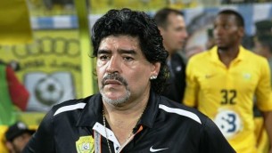 Diego Armando Maradona in 2012 (Photo credit: Wikimedia Commons, CC BY 2.0, Neogeolegend)
