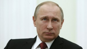 الرئيس الروسي فلاديمير بوتين في الكرملين، 5 مارس 2015 (SERGEI KARPUKHIN / POOL / AFP)