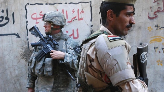 صورة توضيحية لجندي امريكي في العراق، 5 ابريل 2007 (CC BY 2.0 Expert Infantry, Flickr)