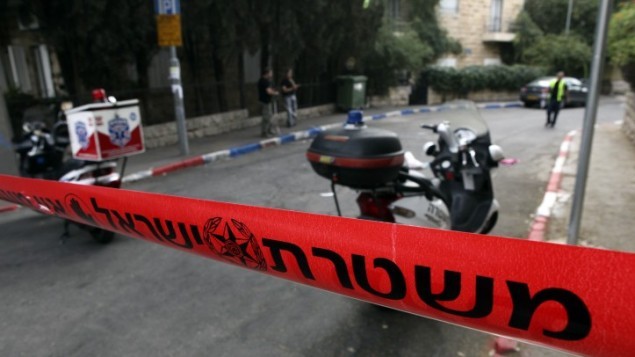 صورة توضيحية لحادث دهس وفرار في القدس (Matanya Tausig/Flash90)