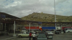 معبر بازرغان الحدودي بين إيران وتركيا (CC BY SA M_karzarj, Wikipedia)