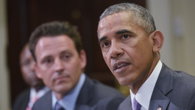 الرئيس الأمريكي باراك اوباما، 10 سبتمبر 2015 (MANDEL NGAN / AFP)
