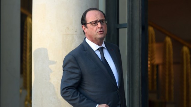 الرئيس الفرنسي فرنسوا هولاند، 10 نوفمبر 2015 (STEPHANE DE SAKUTIN / AFP)