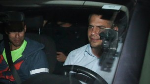 النائب ينون ماغال من حزب البيت اليهودي بعد الادعاءات بالتحرش الجنسي من قبل موظفات سابقات، 24 نوفمبر 2015 (Flash90)