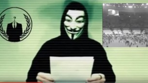 مجموعة ’أنونيموس’ تعلن الحرب على تنظيم  ’الدولة الإسلامية’. (لقطة شاشة من YouTube)