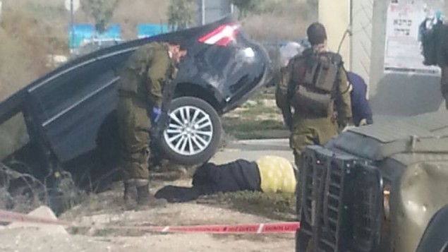 موقع محاولة هجوم طعن نفذتها شابة فلسطينية، نقلا عن الشرطة. (المتحدث بإسم المجلس الإقليمي السامرة). موقع محاولة هجوم طعن نفذتها شابة فلسطينية، نقلا عن الشرطة. (المتحدث بإسم المجلس الإقليمي السامرة).