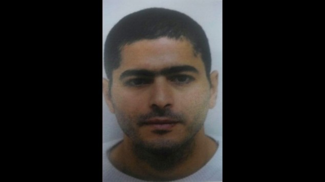 نشأت ملحم، المشتبه بتنفيذ هجوم اطلاق نار في تل ابيب في 1 يناير 2016 (Israel Police)