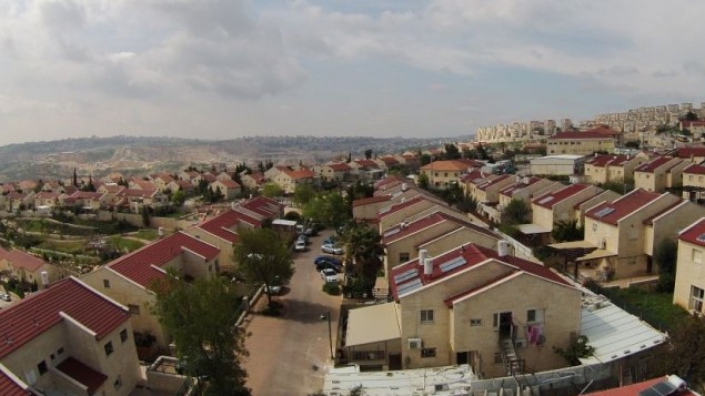 مستوطنة كوخاف هشاحر في الضفة الغربية (CC BY-SA Jonathan Caras/Wikimedia Commons)