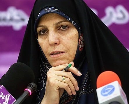 نائبة الرئيس الإيراني لشؤون المرأة والعائلة شهيندخت مولاوردي في اغسطس 2015 (Tasnim News Agency/Mohammad Ali Marizad)