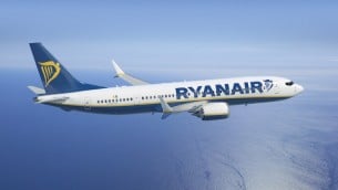 طائرة بوينغ 737 تابعة لشركة ’ريان اير’  (Courtesy)