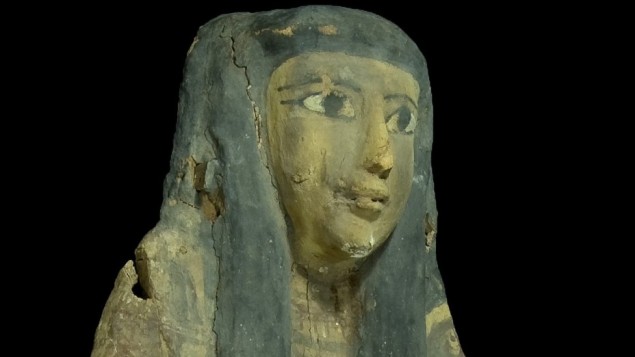 ناووس مصري خشبي تمت مصادرته على يد سلطة الآثار الإسرائيلية في عام 2012 والذي ستتم إعادته إلى مصر في 22 مايو، 2016. (سلطة الآثار الإسرائيلية) ناووس مصري خشبي تمت مصادرته على يد سلطة الآثار الإسرائيلية في عام 2012 والذي ستتم إعادته إلى مصر في 22 مايو، 2016. (سلطة الآثار الإسرائيلية)