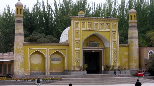 صورة توضيحية لمسجد في منطقة شينجيانغ في الصين (CC BY-SA Colegota, Wikipedia)