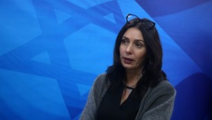 وزيرة الثقافة والرياضة ميري ريغيف في القدس، 27 ديسمبر، 2015. (Marc Israel Sellem/POOL)