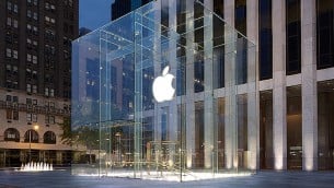 صورة توضيحية، متجر شركة آبل في مانهاتن (Apple)