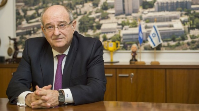 رئيس التخنيون، البروفسور بيرتس لافي.( Credit Nitzan Zohar: Office of the Spokesperson, Technion)
