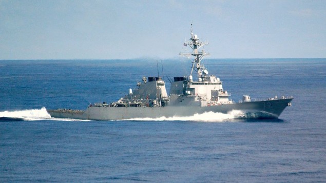 مدمرة ’ماهان’ الأمريكية، في صورة لها من سبتمبر 2002. (Public Domain/Photographer's Mate Airman Rex Nelson, US Navy/Wikipedia) مدمرة ’ماهان’ الأمريكية، في صورة لها من سبتمبر 2002. (Public Domain/Photographer's Mate Airman Rex Nelson, US Navy/Wikipedia)