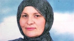 هناء خطيب، التي أصبحت أول قاضية في المحاكم الإسلامية الشرعية في إسرائيل في 25 أبريل، 2017. (Justice Ministry)