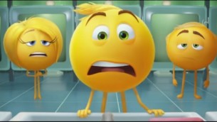 لقطة شاشة من فيلم ذي إموجي (الوجه التعبيري).