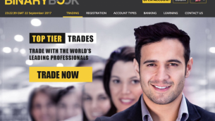 الصفحة الرئيسية لموقع BinaryBook