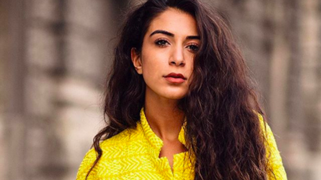 تمار مورالي تأمل في تمثيل ألمانيا في مسابقة ملكة جمال الكون. (Tamar Morali via Instagram/JTA)