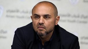 طارق عباس، نجل رئيس السلطة الفلسطينية محمود عباس، 4 يونيو 2014 (Shorouk Zaid / Wafa)