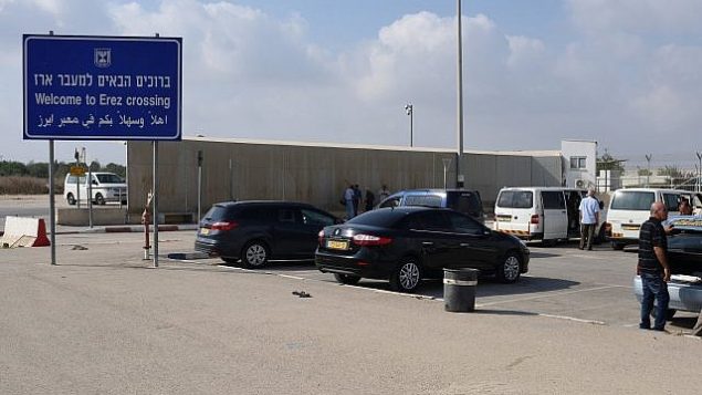 معبر المشاة "إيرز" الواقع على الحدود الإسرائيلية مع غزة مع صمود وقف لإطلاق النار بعد يوم من تبادل مكثف لإطلاق النار بين إسرائيل وحماس في 15 يوليو، 2018. (Gili Yaari/Flash90) معبر المشاة "إيرز" الواقع على الحدود الإسرائيلية مع غزة مع صمود وقف لإطلاق النار بعد يوم من تبادل مكثف لإطلاق النار بين إسرائيل وحماس في 15 يوليو، 2018. (Gili Yaari/Flash90)