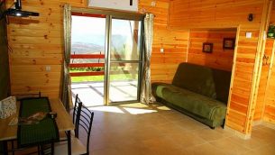 منزل في شمال الضفة الغربية متاح للإيجار على موقع Airbnb. 
(Samaria Tourism)