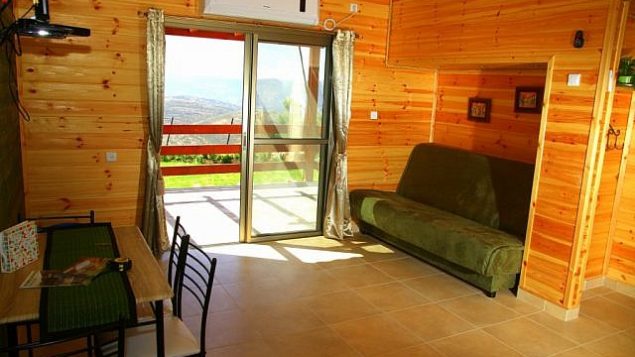 منزل في شمال الضفة الغربية متاح للإيجار على موقع Airbnb. 
(Samaria Tourism)