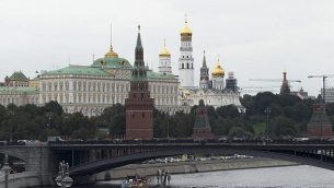 الكرملين في موسكو، 29 سبتمبر، 2017.  (Ivan Sekretarev/AP)