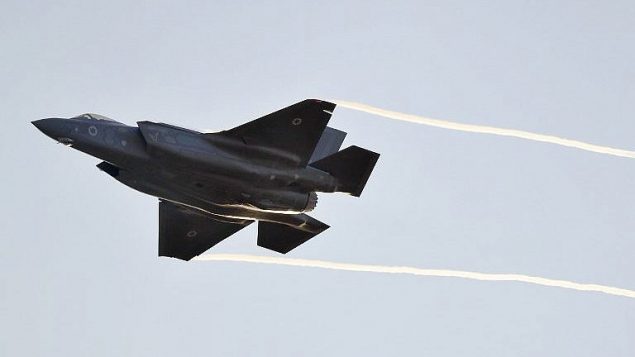 صورة توضيحية: طائرة اف35 اسرائيلية، 26 ديسمبر 2018 (Jack Guez/AFP)