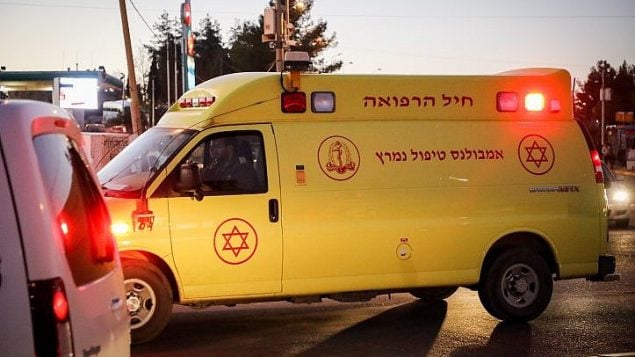 صورة توضيحية - وحدة عناية مكثفة تابعة لنجمة داود الحمراء (Gershon Elinson/Flash90)