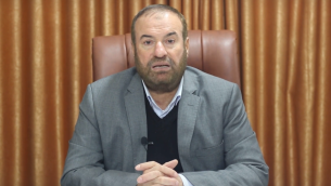 المسؤول في حماس فتحي حماد (Screenshot: YouTube)