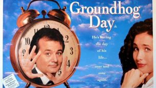 إعلان فيلم Groundhog Day
(Courtesy)