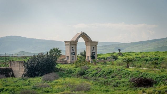 المعبر الحدودي الأردني إلى جزيرة السلام، 29 يناير، 2019.  (Luke Tress/Times of Israel)